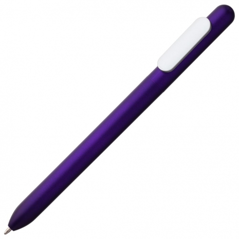 Ручка шариковая Slider Silver, фиолетовая0