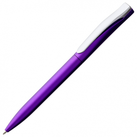 Ручка шариковая Pin Silver, фиолетовая0