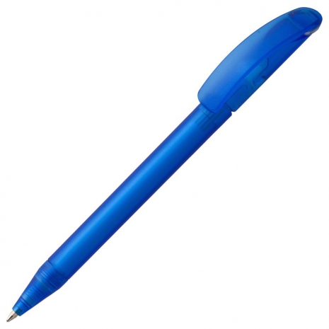 Ручка шариковая Prodir DS3 TFF Ring, голубая с серым0