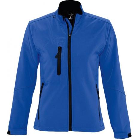 Куртка женская на молнии ROXY 340 ярко-синяя0
