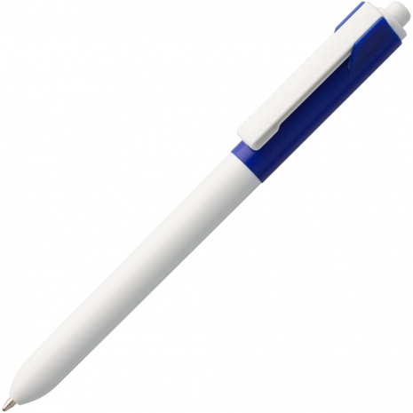Ручка шариковая Hint Special, белая с синим0