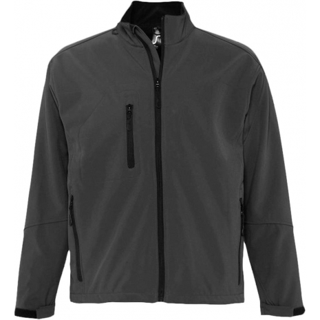 Куртка мужская на молнии RELAX 340, темно-серая0