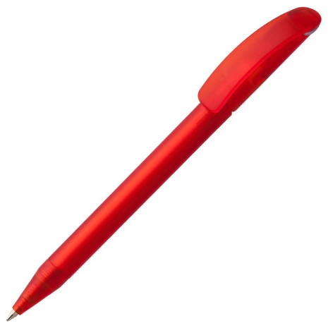 Ручка шариковая Prodir DS3 TFF Ring, красная с серым0