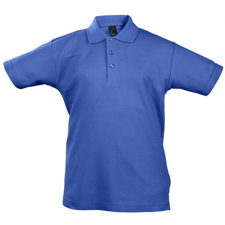 Рубашка поло детская Summer II Kids 170, ярко-синяя0