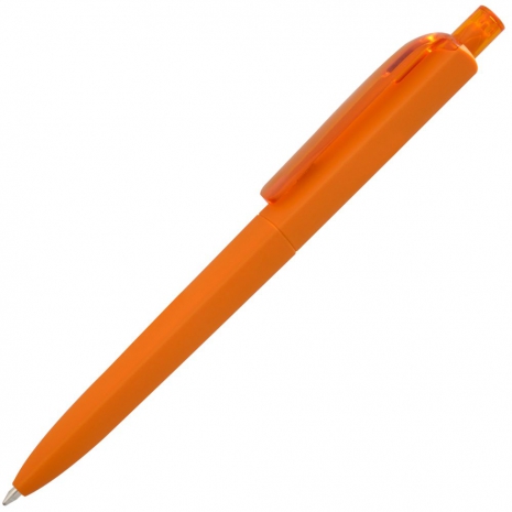 Ручка шариковая Prodir DS8 PRR-Т Soft Touch, оранжевая0