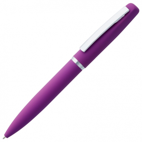 Ручка шариковая Bolt Soft Touch, фиолетовая0