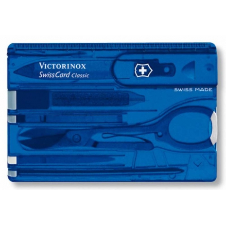 Набор инструментов SwissCard, синий0