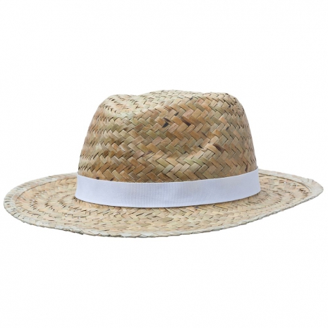 Шляпа Daydream, бежевая с белой лентой0