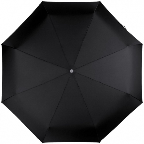 Складной зонт Alu Drop S Golf, 3 сложения, автомат, черный0