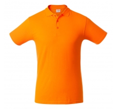 Рубашка поло мужская SURF, оранжевая