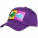 Бейсболка LogicArt, фиолетовая