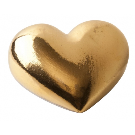 Фарфоровое сердце Golden Heart0