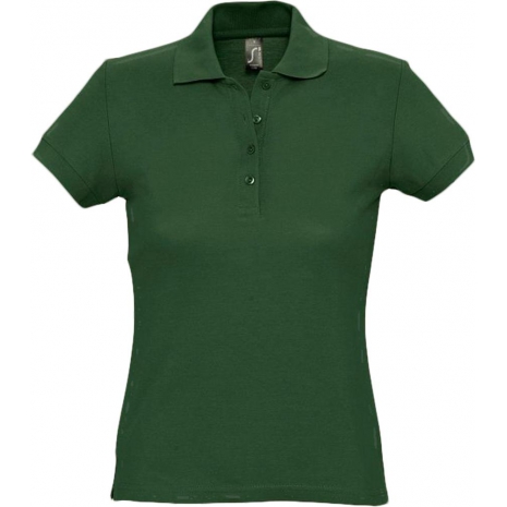 Рубашка поло женская PASSION 170, темно-зеленая0