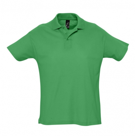 Рубашка поло мужская SUMMER 170, ярко-зеленая0