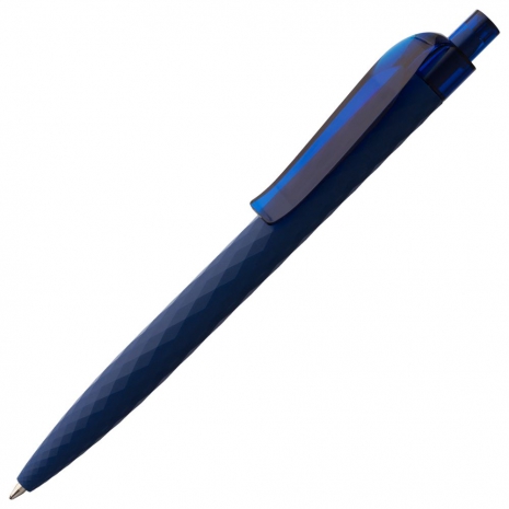Ручка шариковая Prodir QS01 PRT-T Soft Touch, синяя0