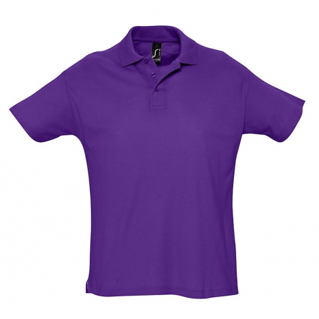 Рубашка поло мужская SUMMER 170, темно-фиолетовая0