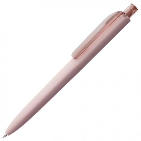 Ручка шариковая Prodir DS8 PRR-T Soft Touch, розовая0