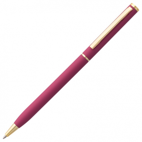 Ручка шариковая Hotel Gold, ver.2, матовая розовая0