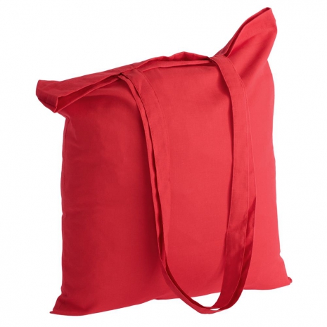 Холщовая сумка Basic 105, красная0