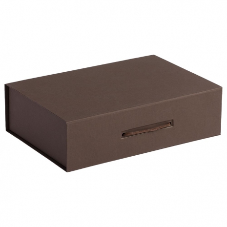 Коробка Case, подарочная, коричневая0