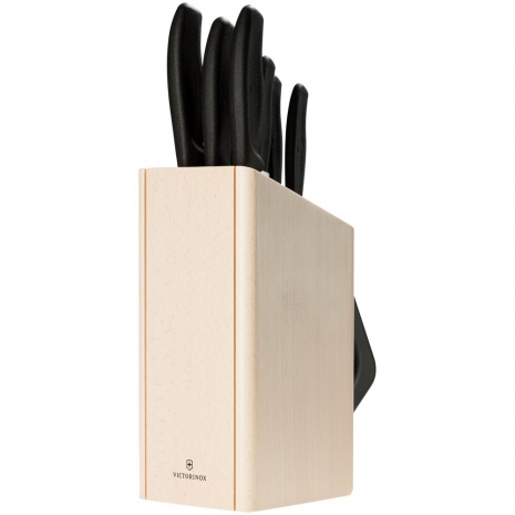 Набор кухонных ножей Victorinox Swiss Classic в деревянной подставке0