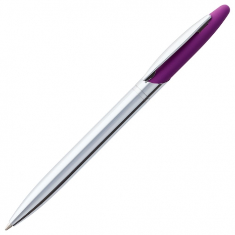 Ручка шариковая Dagger Soft Touch, фиолетовая0
