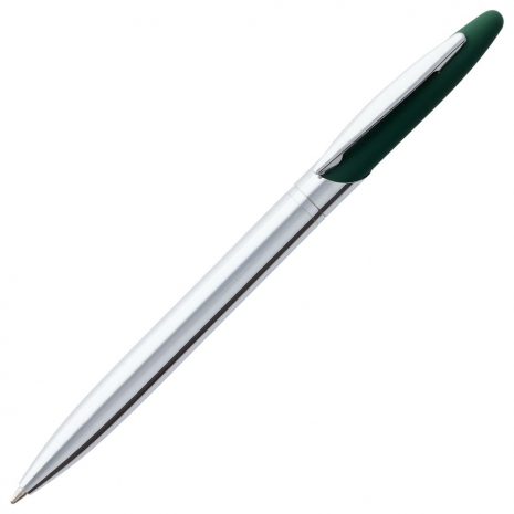 Ручка шариковая Dagger Soft Touch, зеленая0