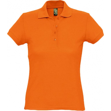 Рубашка поло женская PASSION 170, оранжевая0