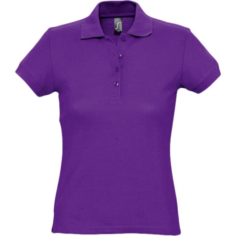 Рубашка поло женская PASSION 170, темно-фиолетовая0