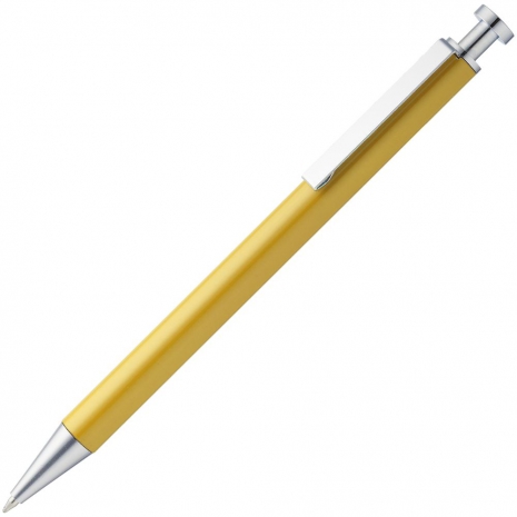 Ручка шариковая Attribute, желтая0