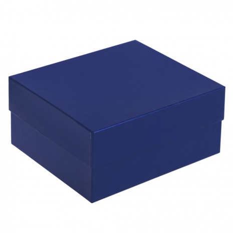 Коробка Satin, большая, синяя0