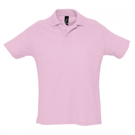 Рубашка поло мужская SUMMER 170, розовая0
